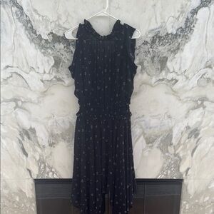 The Kooples Black Asymmetrical  Dress